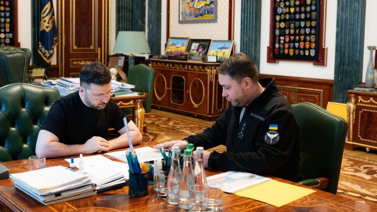 Владимир Зеленский и Кирилл Буданов