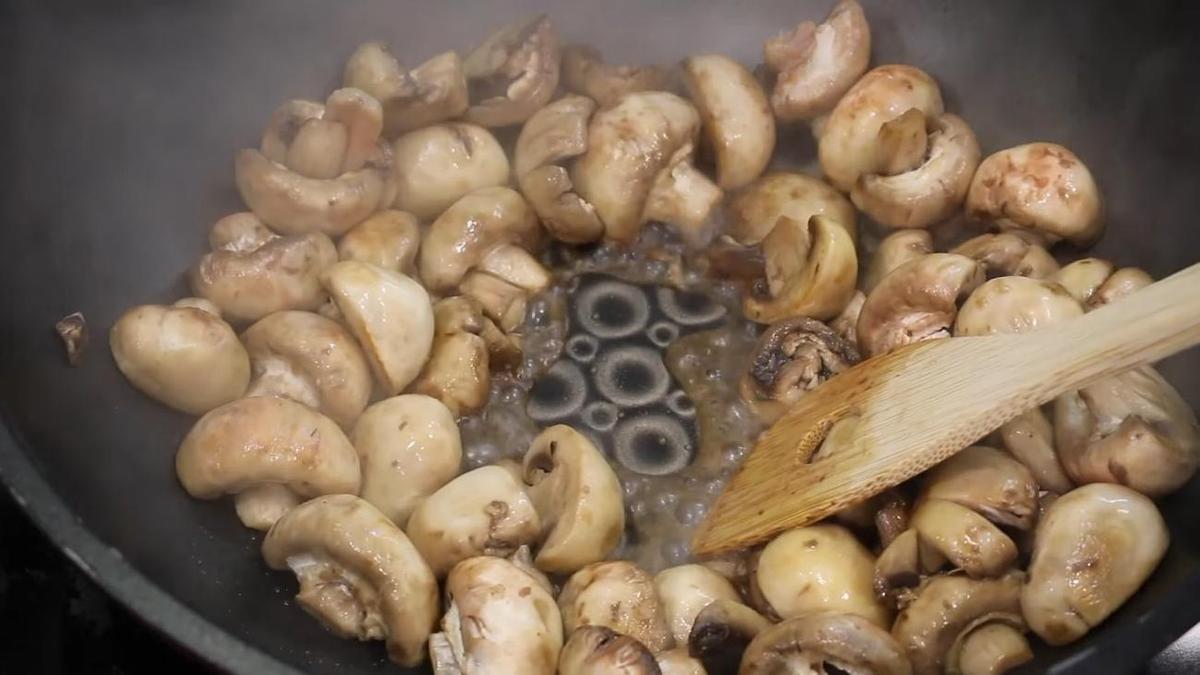 Обжарка грибов