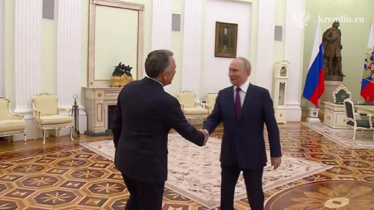 Владимир Путин и Стив Уиткофф Владимир Путин и Стив Уиткофф