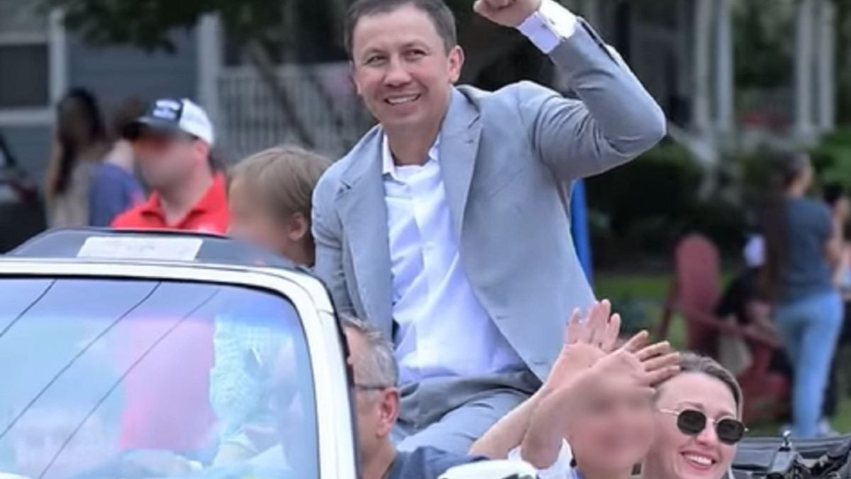 Геннадий Головкин с семьей