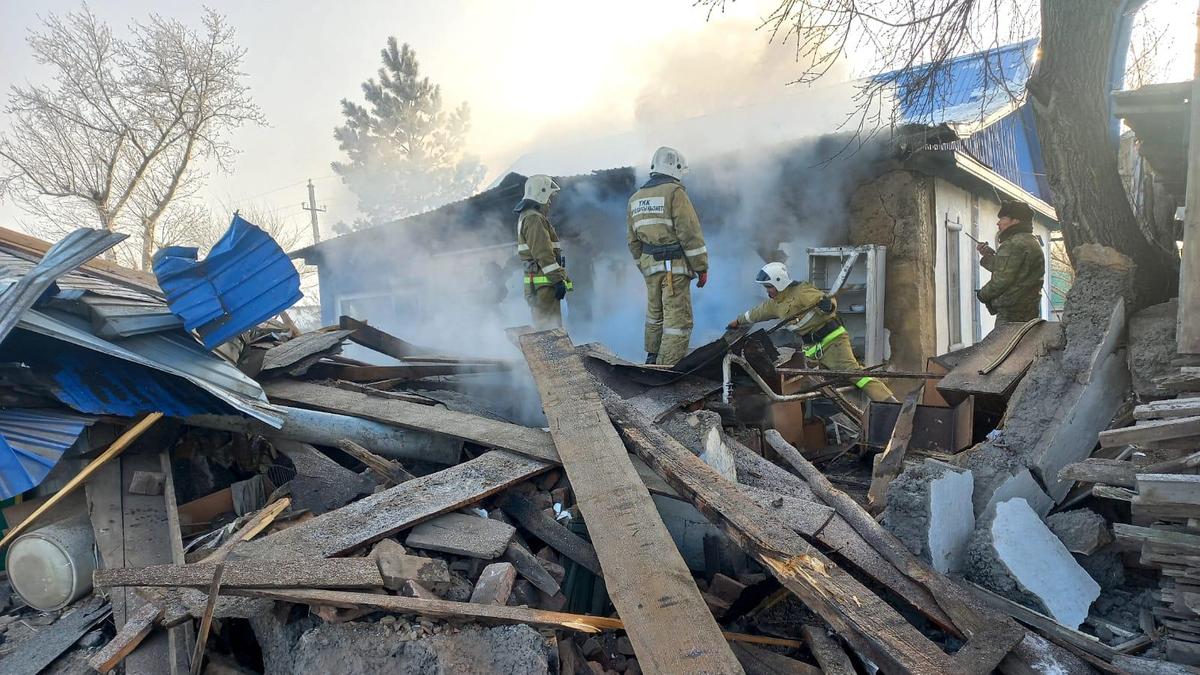 Взрыв в Павлодарской области