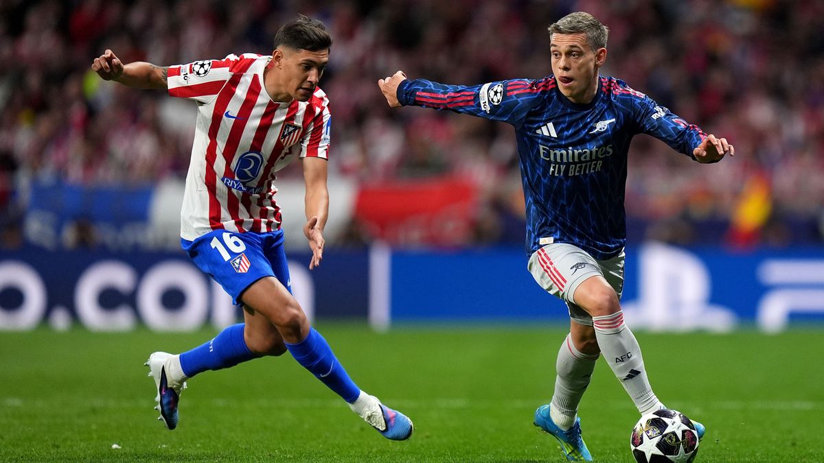 Матч "Атлетико" и "Арсенала" в ЛЧ