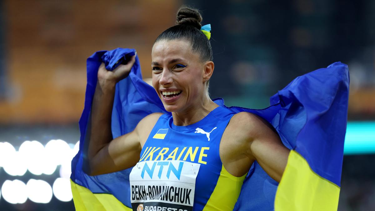 Украинская легкоатлетка Марина Бех-Романчук