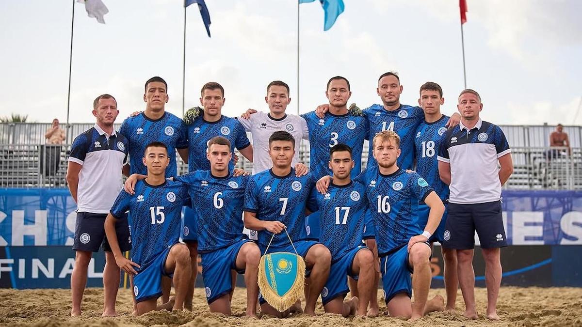 Сборная Казахстана по пляжному футболу в 2025 году