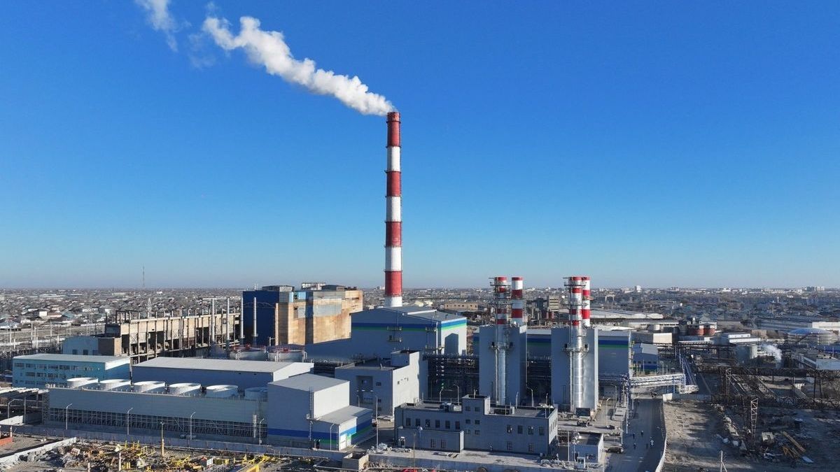 Қызылордадағы жаңа жылу-электр орталығында электр энергиясы өндірілуде