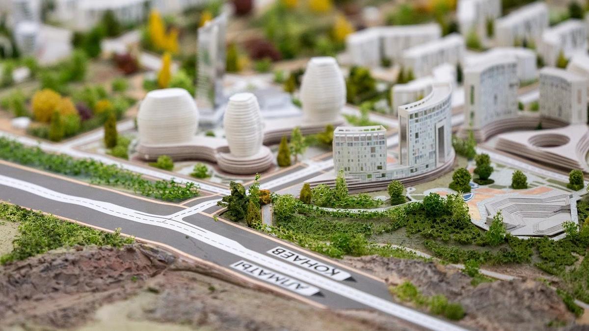 Алатау қаласының макеті