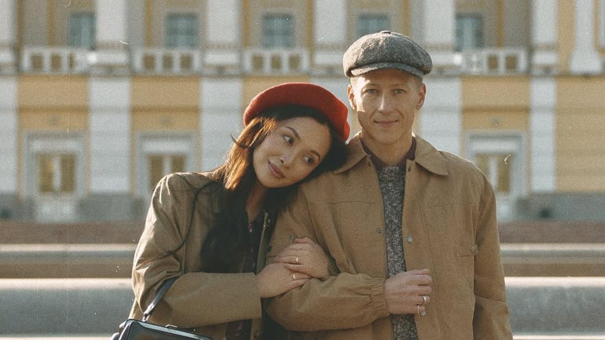 Фариза Ескермес с мужем