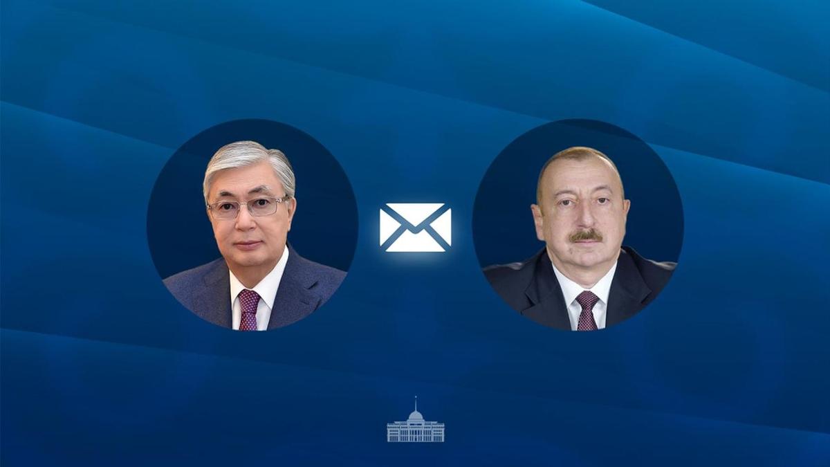 Тоқаев пен Ильхам Әлиев Тоқаев пен Ильхам Әлиев