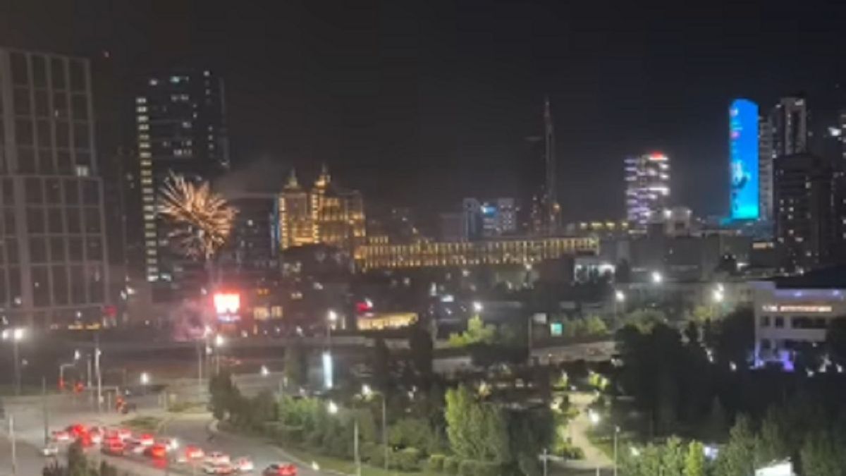 Салют в Астане