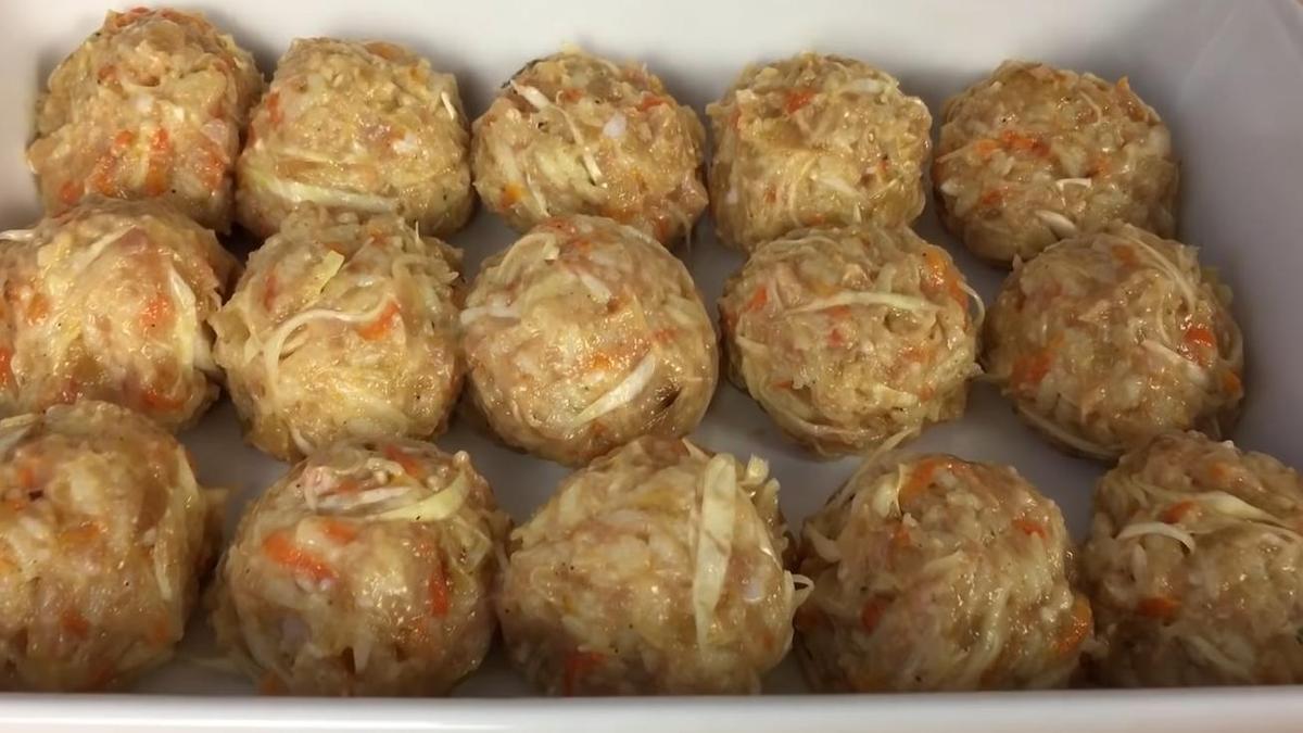 Сформированные голубцы