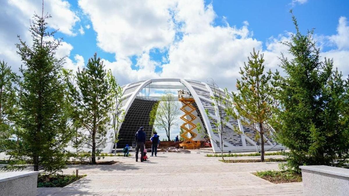 Благоустройство дворовых и общественных пространств в Астане Благоустройство дворовых и общественных пространств в Астане