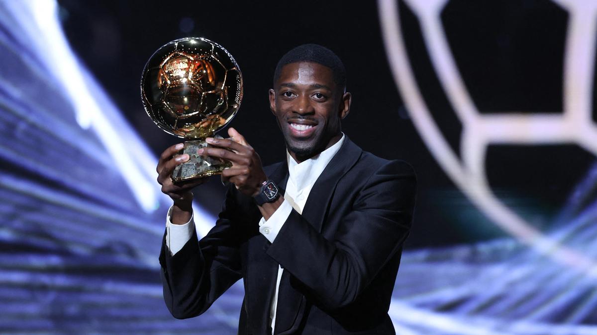 Французский футболист Усман Дембеле