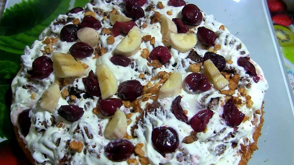 Торт «Панчо» на этапе сборки