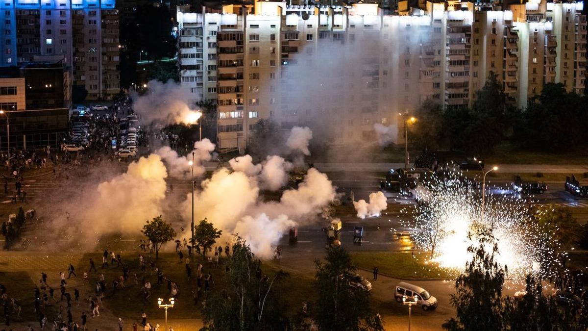 Протесты в Беларуси