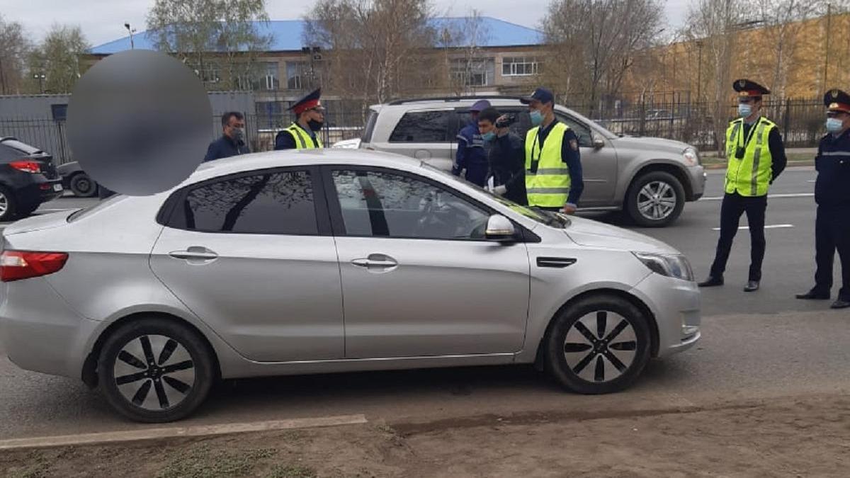 Задержание подозреваемого в Уральске