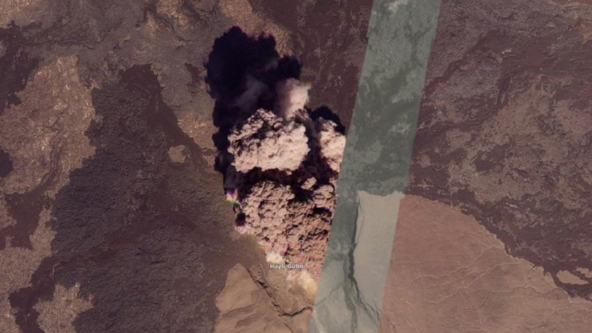 Извержение вулкана