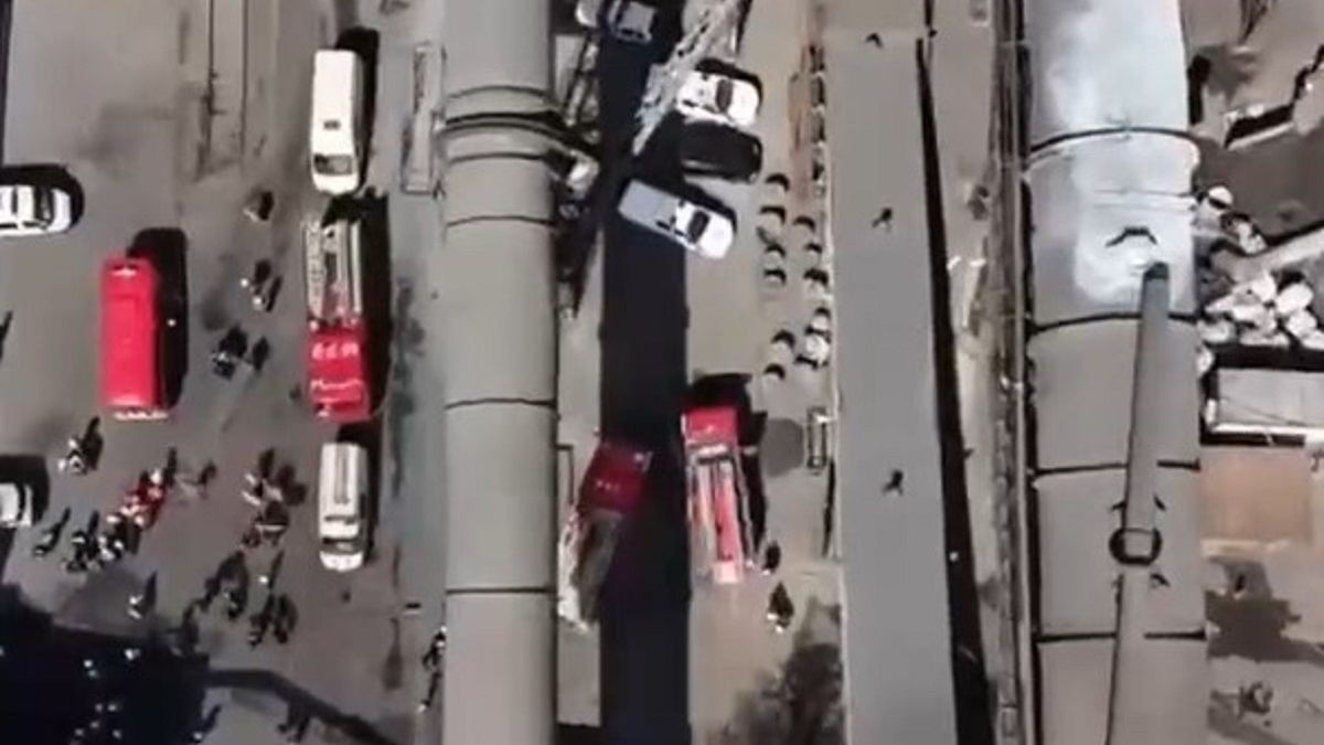 Место происшествия в Усть-Каменогорске