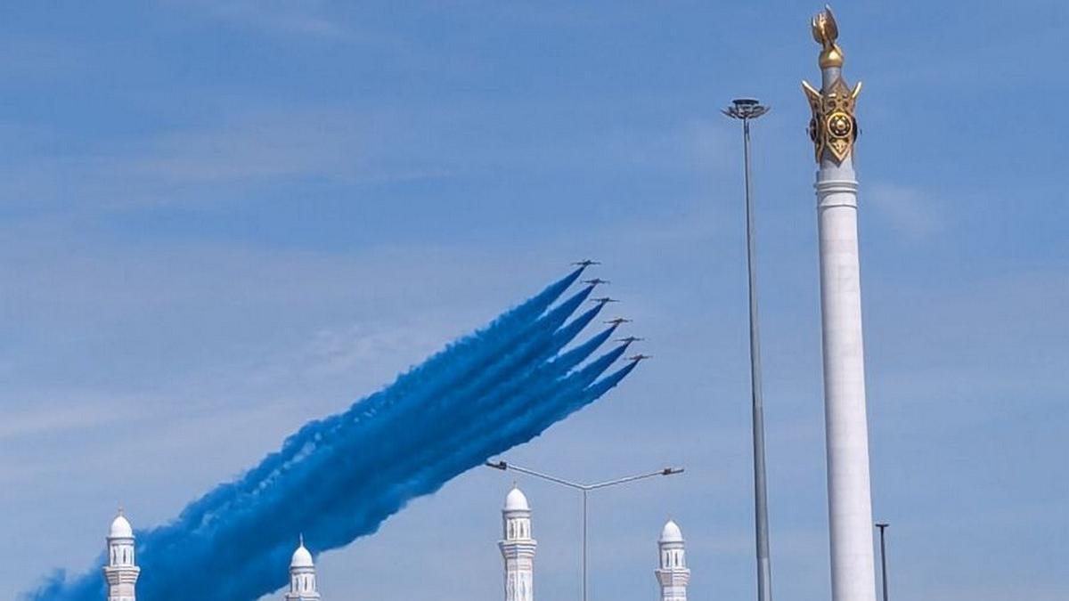 Авиация над Астаной Авиация над Астаной