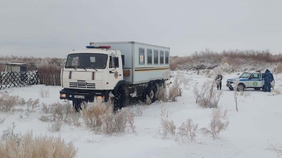 Поиски пропавших в Кызылординской области