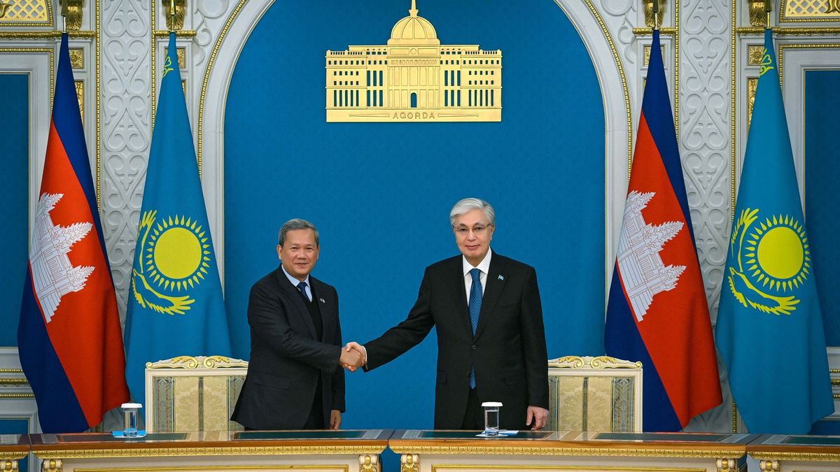 Қасым-Жомарт Тоқаев пен Хун Манет