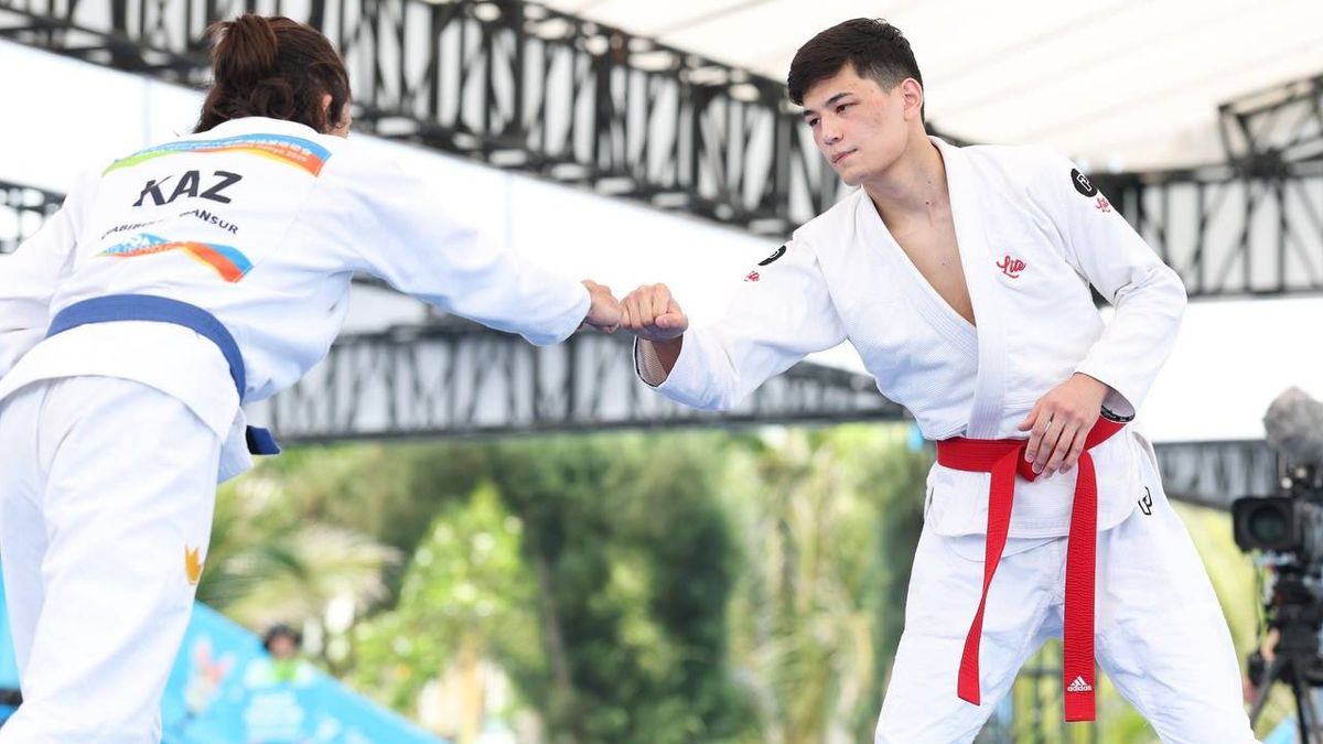 Казахстанский джитсер Батыр Тенизбай