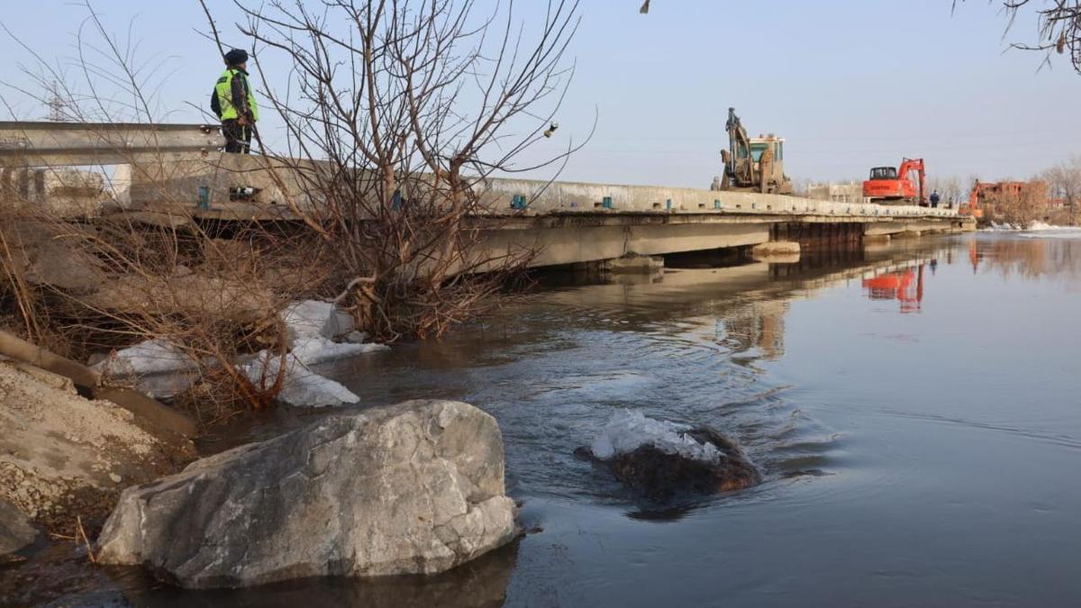 Паводки в Костанайской области