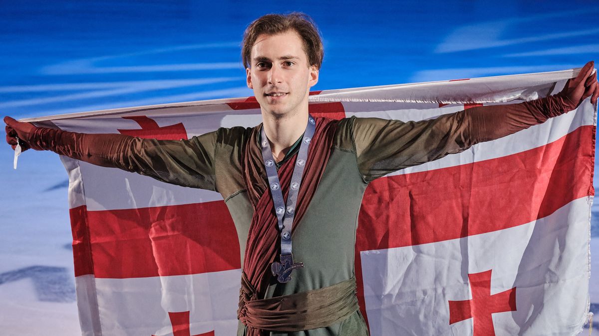 Грузинский фигурист Ника Эгадзе