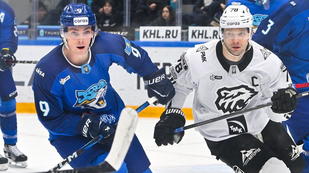 Матч "Барыс" - "Трактор"