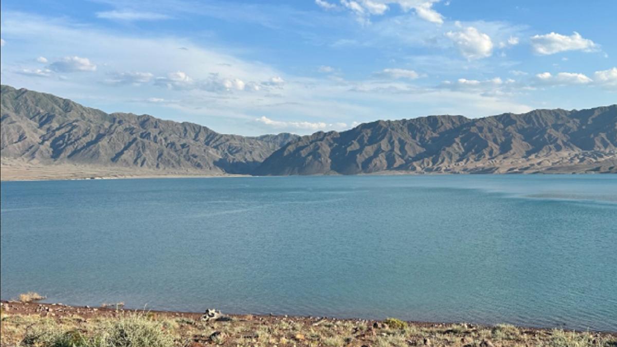 Панорама Бартогайского водохранилища Панорама Бартогайского водохранилища