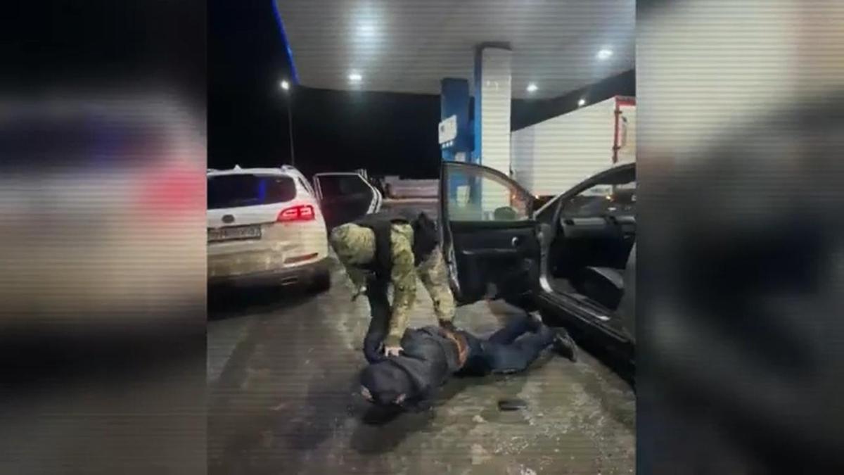 Задержание подозреваемого Задержание подозреваемого