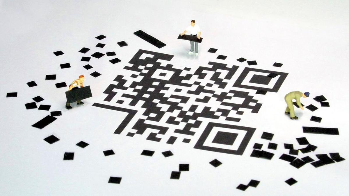 QR код QR код