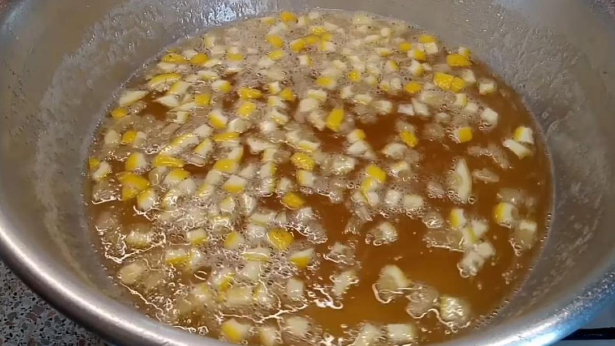 Сироп с лимоном