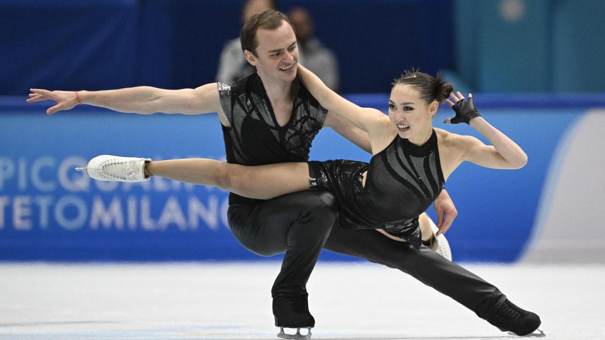 Казахстанские фигуристы Гаухар Наурызова и Бойсангур Датиев