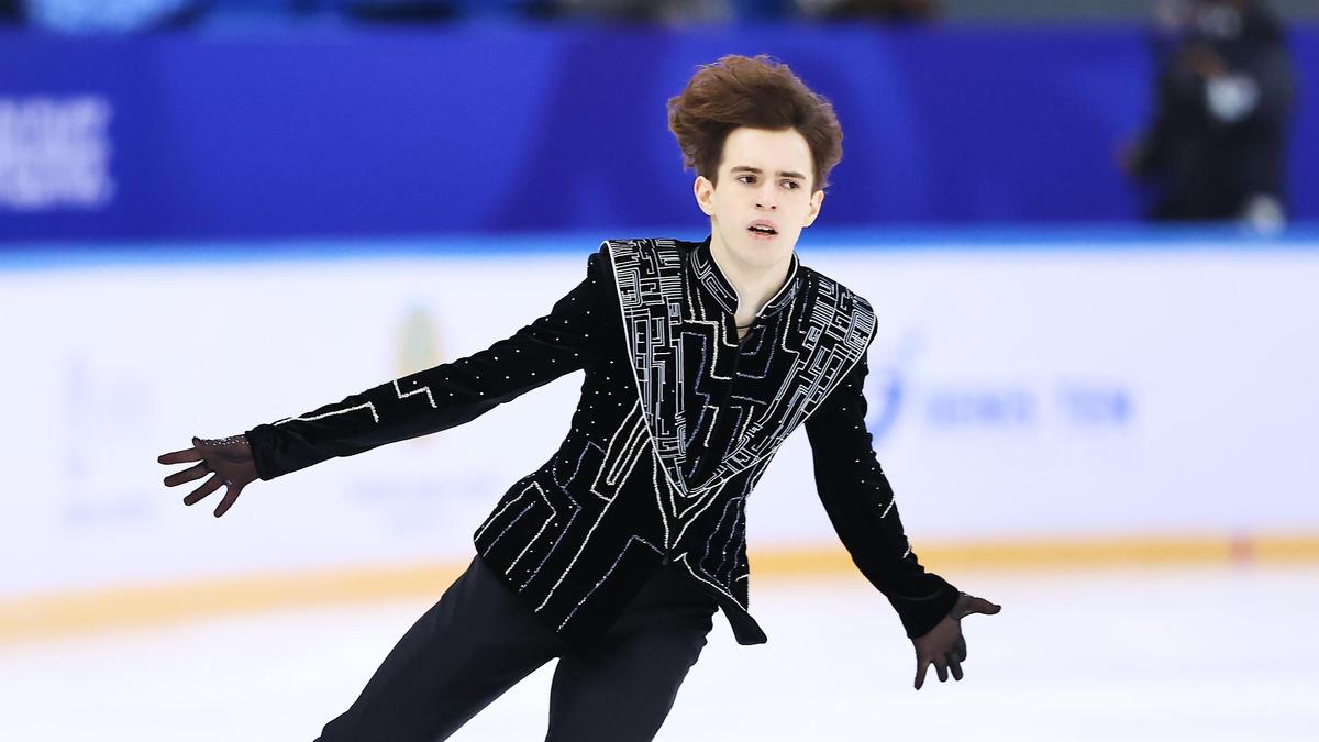 Казахстанский фигурист Михаил Шайдоров