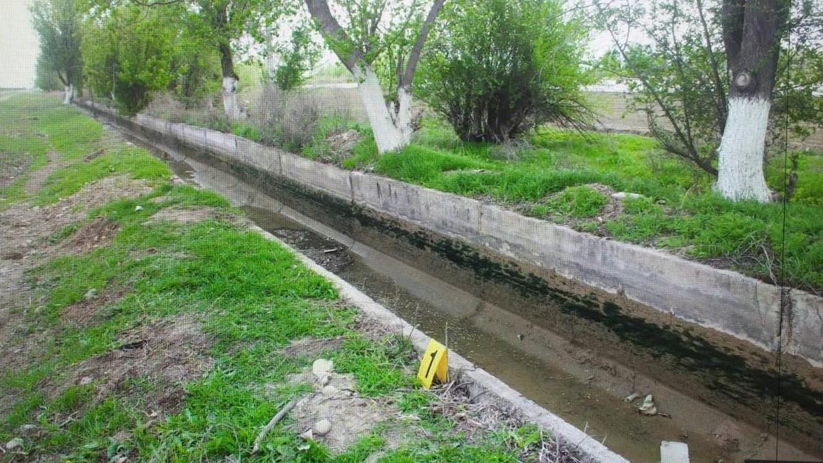 Место обнаружения тела в Туркестанской области