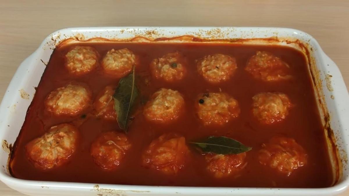 Голубцы приготовлены в духовке