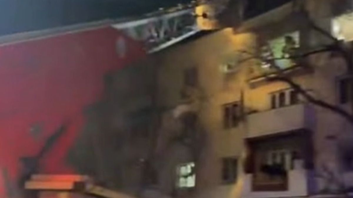 Қонаев қаласындағы жарылыс болған үй