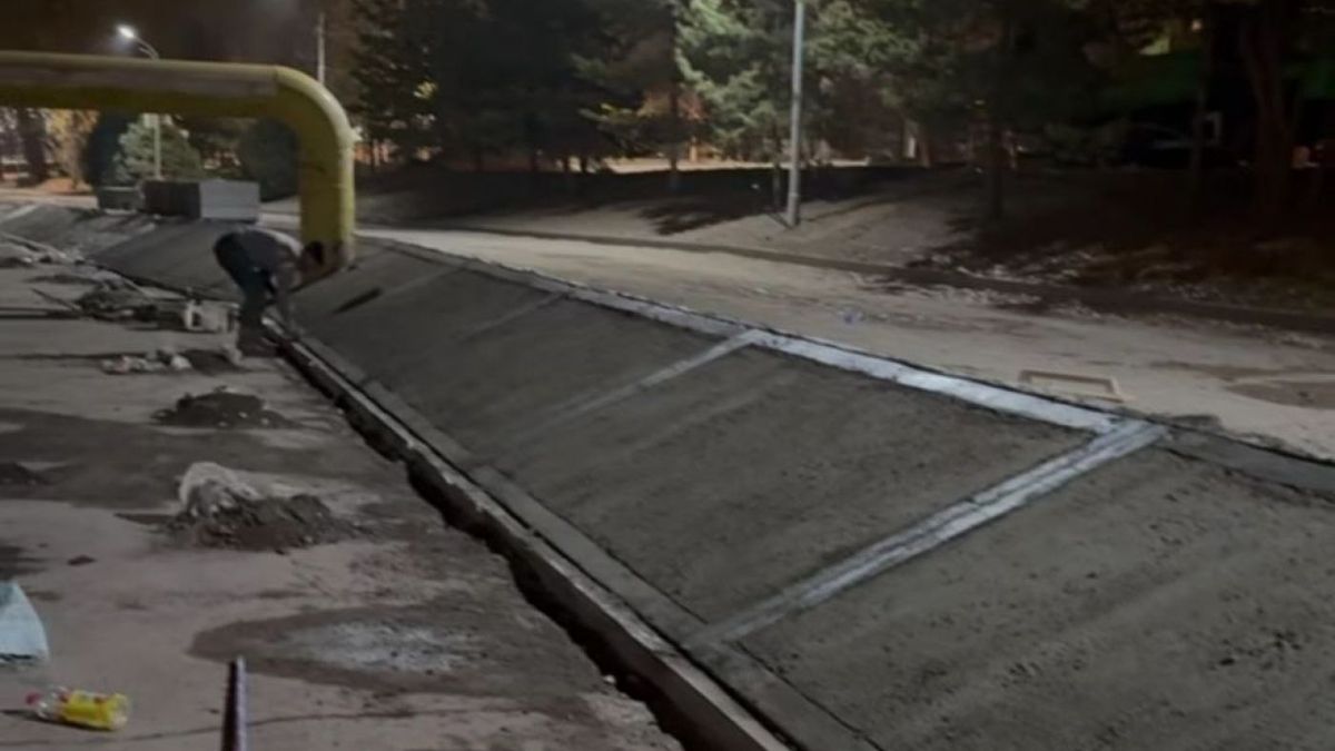 Набережная реки Есентай