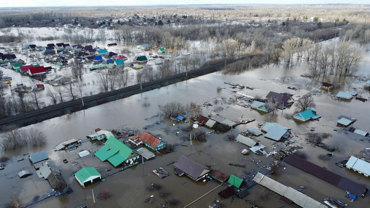 Наводнение в Оренбурге