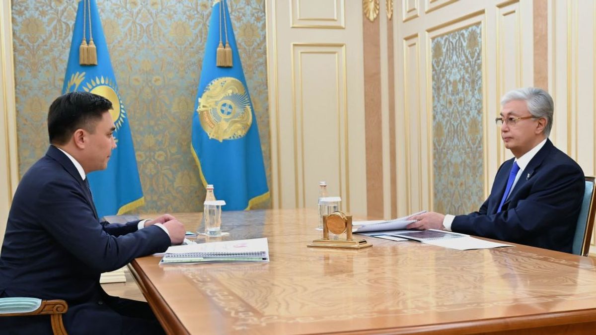Габит Сыздыкбеков и Касым-Жомарт Токаев