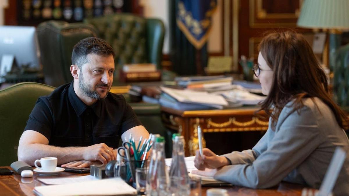 Владимир Зеленский и Юлия Свириденко