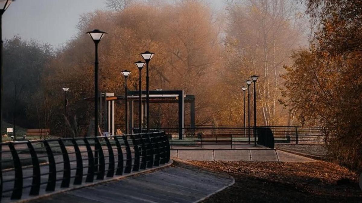 Набережная в Уральске