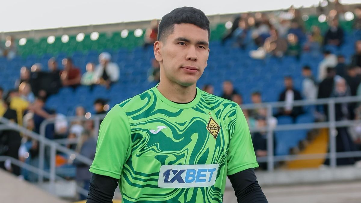 Казахстанский футболист Темирлан Анарбеков