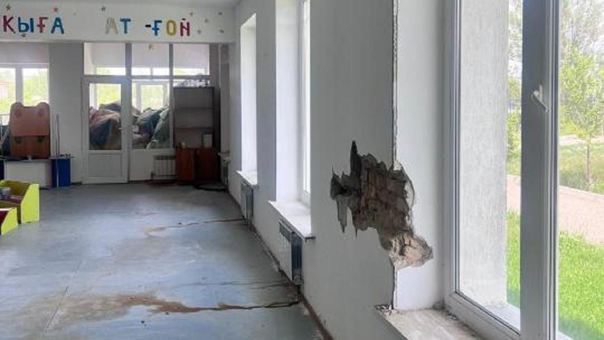 Разрушения в здании