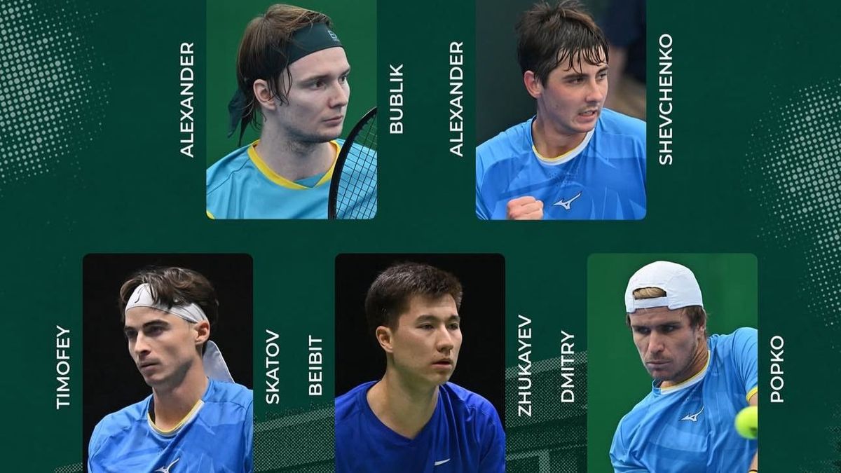 Состав мужской сборной Казахстана по теннису