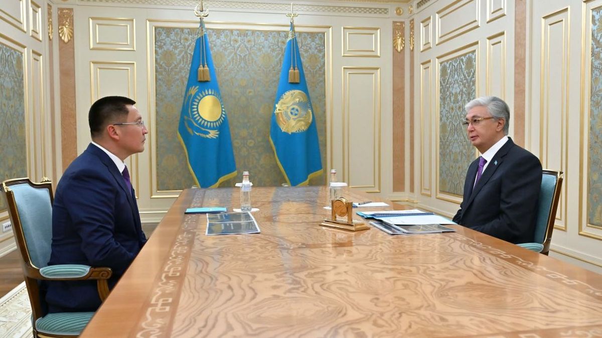 Асаин Байханов и Касым-Жомарт Токаев