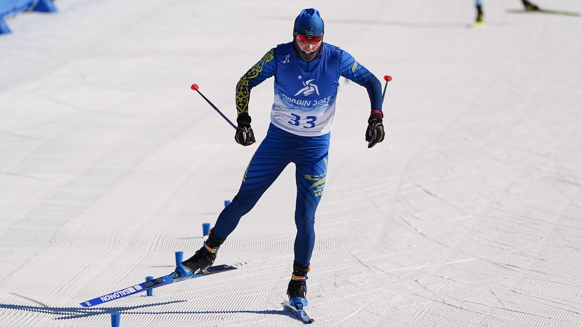 Казахстанский конькобежец Наиль Башмаков