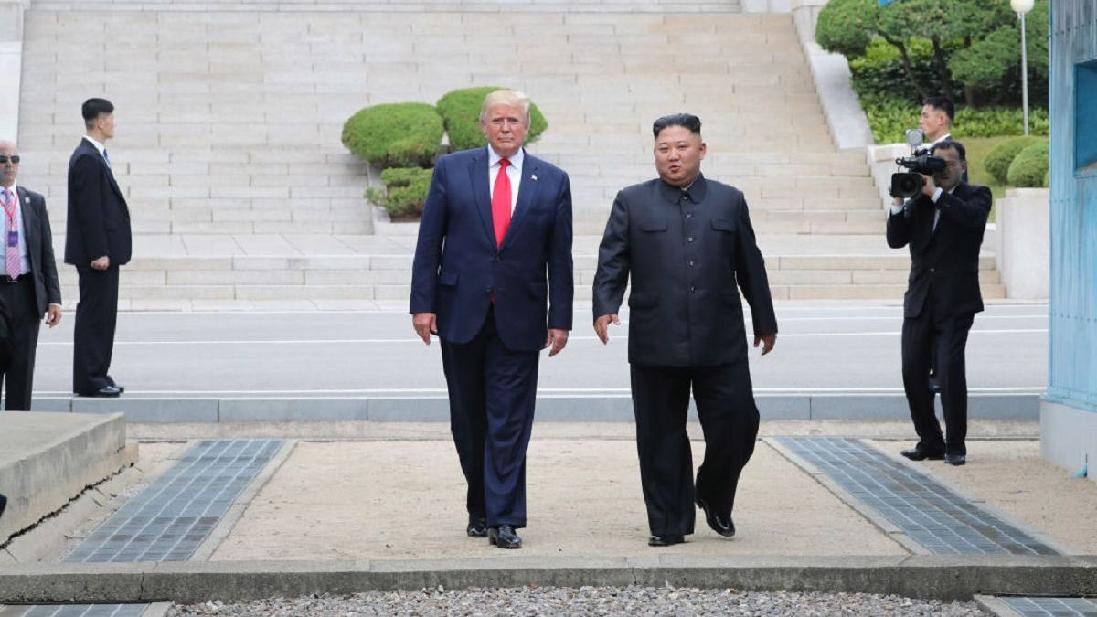 Дональд Трамп и Ким Чен Ын