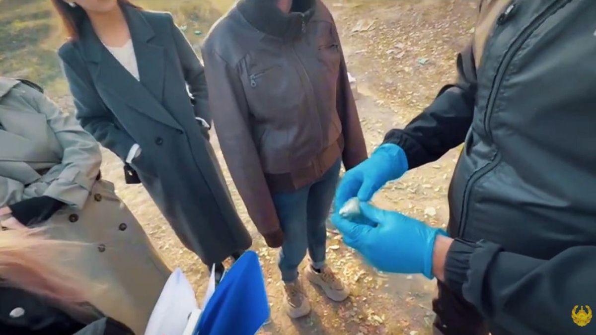 Девушку задержали в Шымкенте