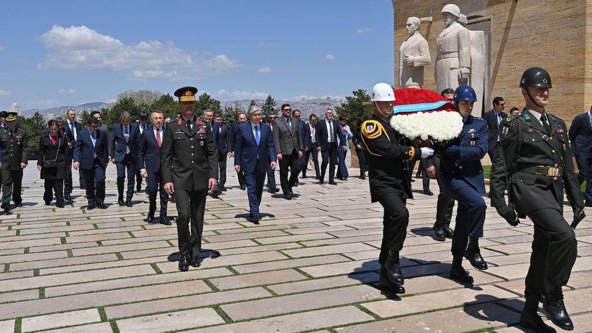 Касым-Жомарт Токаев в Турции